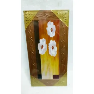 Floral Art Wooden Painting Frame 005 ( 8 x 16 inch ) 