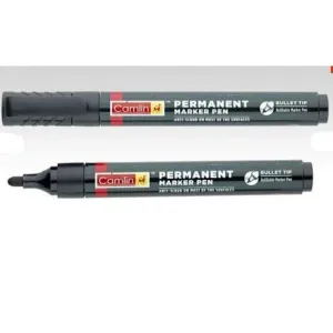 PERMANENT MARKER PEN - BIG (Black, Set of 10) 