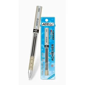 ADD Gel ACHIEVER - Gel Pen (Pack of 10, Blue) 