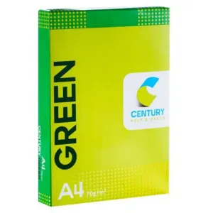 CENTURY GREEN Paper A4 Size - 70 GSM ( 1 Ream, 500 Sheets) 
