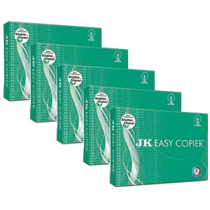 JK Easy Copier Paper A4 Size - 70 GSM ( 10 Reams, 5000 Sheets ) 