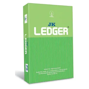 JK LEDGER PAPER - 70 GSM ( 1 Ream, 500 Sheets ) 
