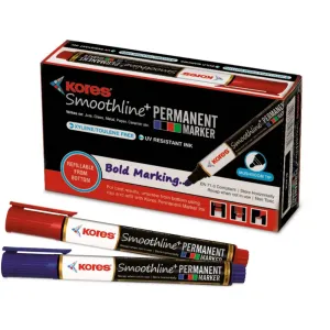 KORES SMOOTHLINE PLUS PERMANENT MARKER