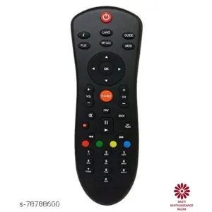 DTH Set Top Box Remote with Recording Feature Compatible with All Dish TV SD/HD Set Top Bo