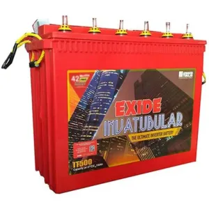 Exide Technologies 150 AH Plastic Inva Tubular Tall IT500 Battery

