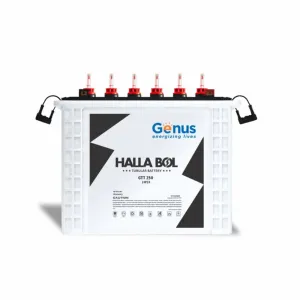 Genus Hallabol GTT250 220 AH Tall Tubular Battery