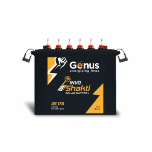 Genus Invoshakti GS175 150 Ah C10 Solar Tall Tubular Battery