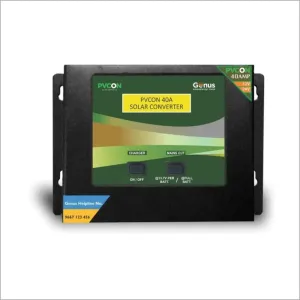 Genus PVCON 12/24V 40Amp Solar Charge Controller And Solar Converter 2 In 1,