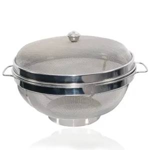 Stainless Steel Fruit & Vegetable Basket with Lid

