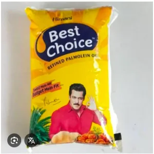 Best choice refined palmolein oil 1ltr
