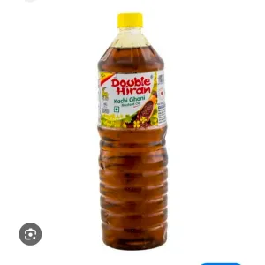 Double Hiran kachi ghani mustard oil 200ml
