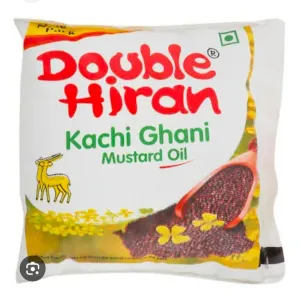 Double Hiran kachi ghani mustard oil 500ml