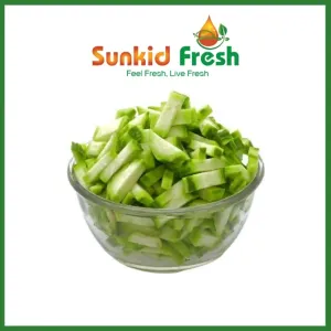 Ridge Gourd / പീച്ചിങ്ങ - Curry cut 