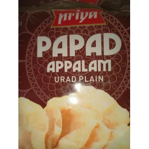 Priya Appalam Urad plain Papad