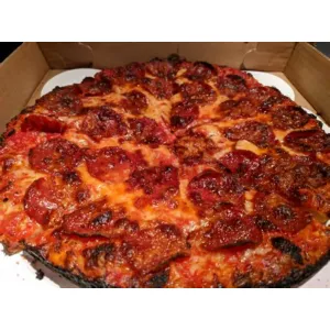 Crispy Fried Pizza (Crispy Fried ,Onion, capsicum, Red Paprika)