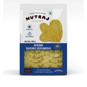 Nutraj Raisins - Kishmish: 500 gms
