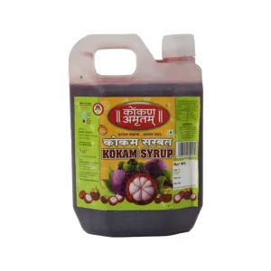 Konkan Amrutam Kokam Syrup: 1 Litre