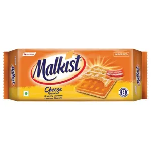 Mayora Malkist Cheese Flavoured Cracker Biscuits 144 g