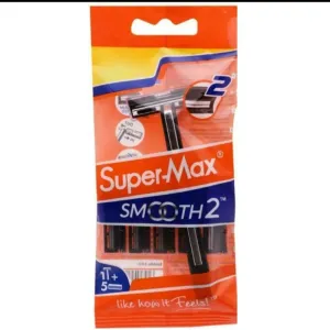 Super-Max Smooth 2 Razor + 5 Cartridges