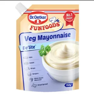Dr. Oetkar Funfoods De'lite Veg Mayonnaise 750 g