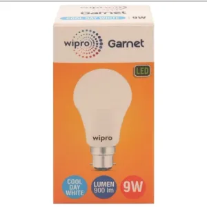 Wipro Garnet 6500k White Consumer LED Bulb 9 W