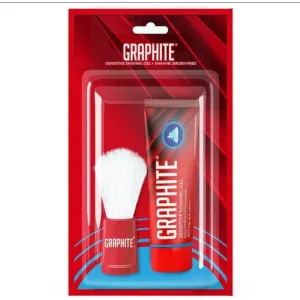 Graphite Extra Moisture Sensitive Shaving Gel 60 g (Free Shaving Brush)

