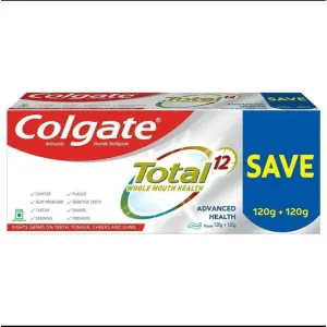 Colgate Total Advanced Health Toothpaste 120 g (Pack of 2)