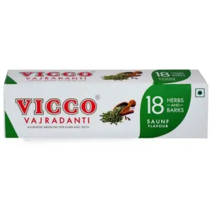 Vicco Vajradanti Saunf Flavor Toothpaste 160 g