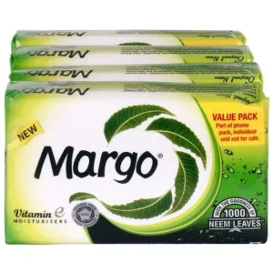Margo 100% Original Neem Soap 75 g (Pack of 4)