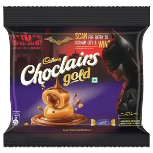 Cadbury Choclairs Gold 137.5 g (Pack of 25)