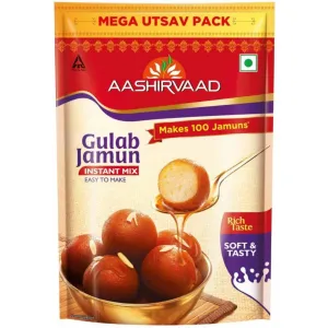 AASHIRVAAD Instant Mix - Gulab Jamun 500 g