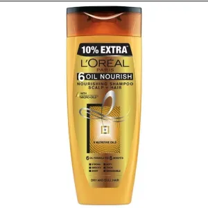 L'Oreal Paris 6 Oil Nourish Nourishing Scalp + Hair Shampoo 192.5 ml