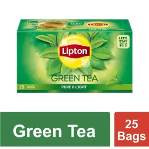 Lipton Pure & Light Green Tea Bags 25 pcs