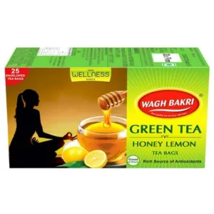 Wagh Bakri Honey Lemon Green Tea Bags 1.5 g (25 pcs)