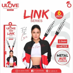 ULOVE OX CABLE 3.5MM 1METER