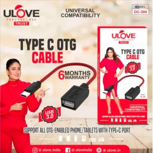 ULOVE TYPE-C OTG CABLE 