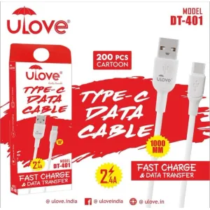 ULOVE TYPE-C DATA CABLE 2.4A