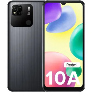 Redmi 10A (Charcoal Black, 4GB RAM, 64GB Storage) | 2 Ghz Octa Core Helio G25 | 5000 mAh B