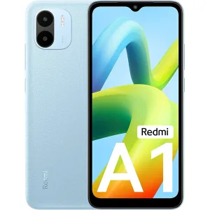 Redmi A1 (Light Blue, 2GB RAM, 32GB Storage) | Segment Best AI Dual Cam | 5000mAh Battery 