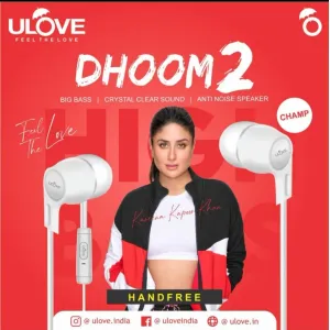 ULOVE DHOOM 2 EARPHONE 