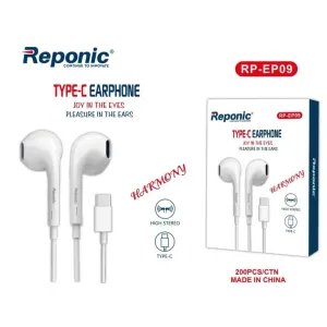REPONIC TYPE-C EARPHONES 