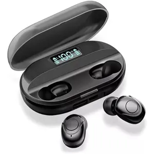 EVOTECH T2 TWS Wireless Bluetooth Headset with Power Bank/Bluetooth 5.1, 150hrs Playtime, 
