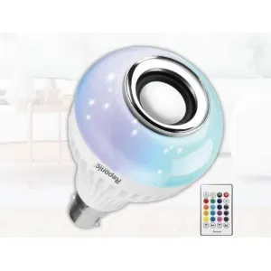 Brand: Reponic
Reponic Colored LED Speaker Bulb | Rotation Disco Bulb for Home and Room