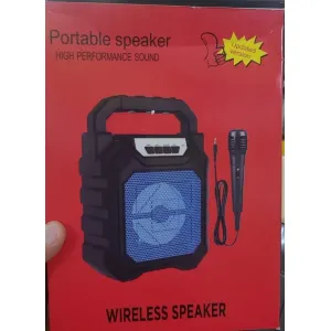 PORTABLE SPEAKER WITH MIC 