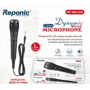 REPONIC WIRED MICROPHONE MIC🎤