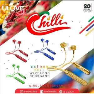 ULOVE CHILLI WIRELESS NECKBAND
