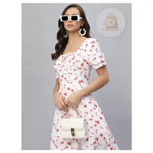 Fabulous Net Embroidered Gown For Women