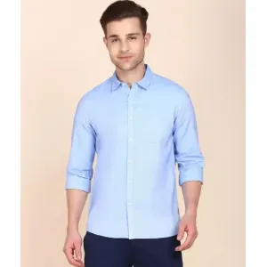 Men's Regular Fit Cotton Solid Casual Shirts