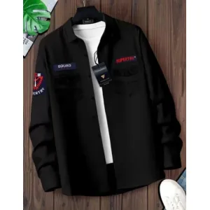 Stylish Cotton Double Pocket Shirts For Men Cargo Shirts