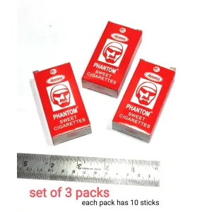 Phntm SWEET CIG CANDY STIX  3 PACKS RS.100 